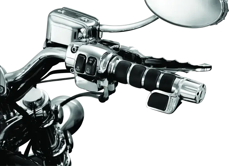 Kuryakyn Grip End Weights Chrome - RV and Auto Parts