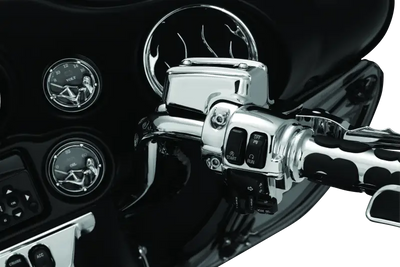 Kuryakyn Handlebar Control Dress Up Kit Chrome - Kuryakyn