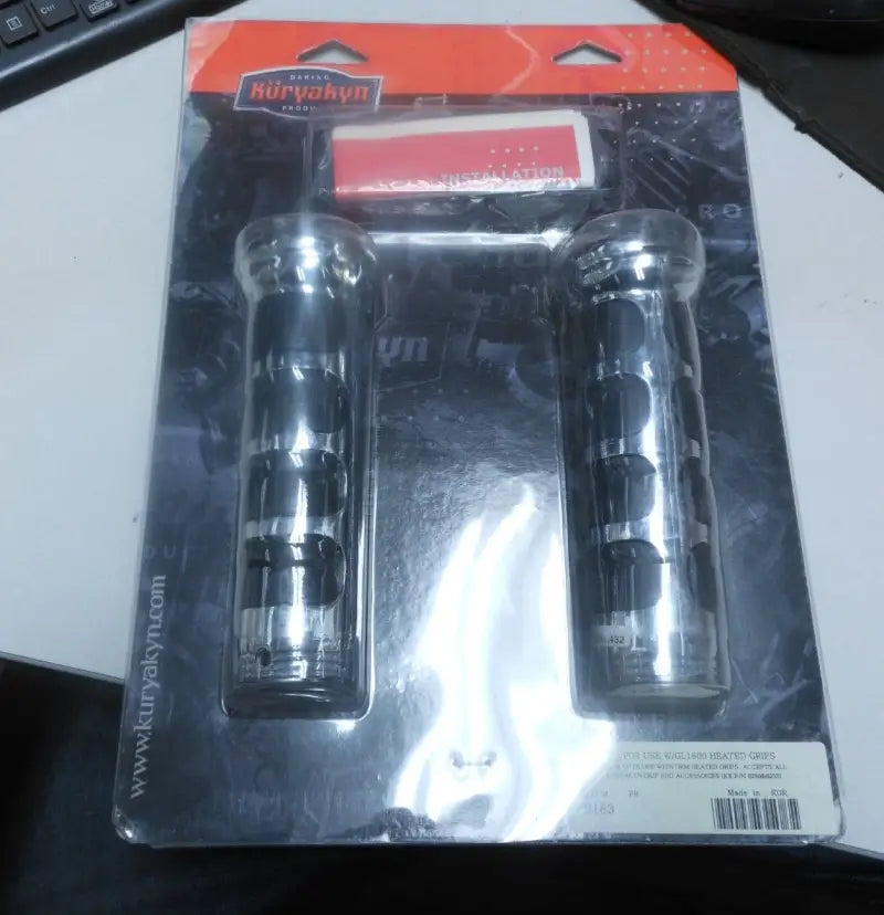 Kuryakyn ISO Grips For GL1800 With Heated Chrome - 6183 - Controls