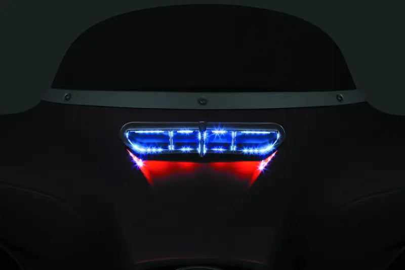 2019 Honda Gold Wing rear light with Kuryakyn fairing vent accent