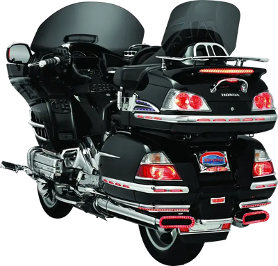 Kuryakyn L.E.D. Lighted Trunk Lid Handle 01-17 GL1800 Chrome - RV and Auto Parts