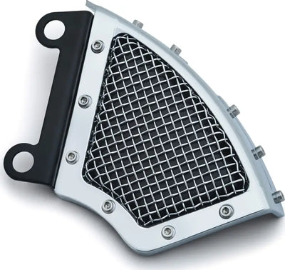 Kuryakyn Mesh Front Caliper Covers Chrome - 6540 - Fabrication