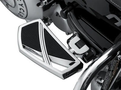 Chrome motorcycle footboard for Kuryakyn Phantom Mini Boards Phantom Mini style