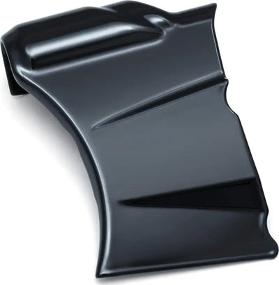 Glossy black Kuryakyn Precision Oil Line Cover for precision oil line protection