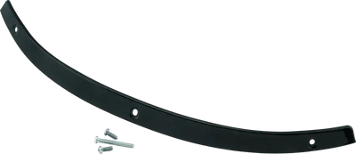 Kuryakyn Smooth Windshield Trim 14-Up Touring Gloss Black - RV and Auto Parts