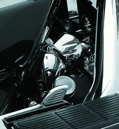 Kuryakyn Solenoid Cover 90-06 Big Twins 91-19 XL Sportsters Chrome - Engine Components