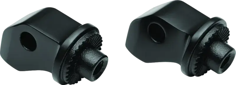 Kuryakyn Splined Front Peg Adapter 15-20 Scout Satin Black - RV and Auto Parts