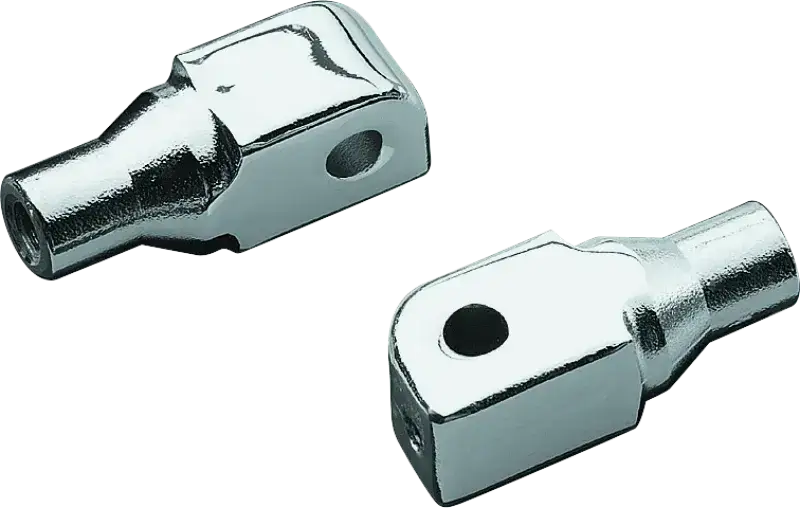 Kuryakyn Tapered Peg Adapter Honda Rear Chrome - Controls