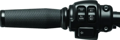 Kuryakyn Thresher Grips Throttle-By-Wire Black - RV and Auto Parts