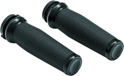 Kuryakyn Thresher Grips Throttle-By-Wire Black - RV and Auto Parts
