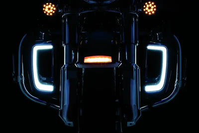 Kuryakyn Tracer Lower Fairing Grill Chrome - Exterior Styling