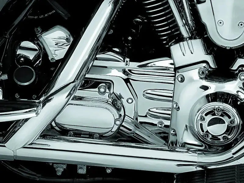 Kuryakyn Transmission Cover 02-06 Touring Models Chrome - RV and Auto Parts