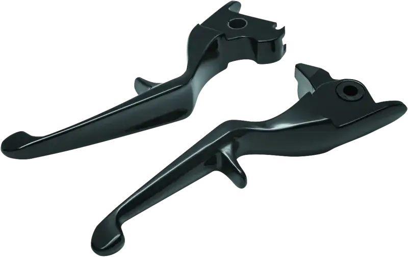 Kuryakyn Trigger Levers 14-16 Touring Gloss Black - Controls