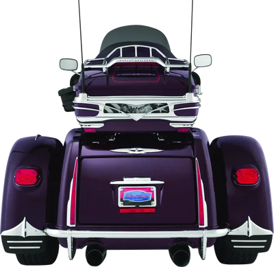 Kuryakyn Trunk Latch/Keyhole Accent For Trikes Chrome - Kuryakyn