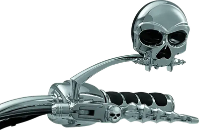 Kuryakyn Zombie Levers 96-Up Cable Chrome - RV and Auto Parts