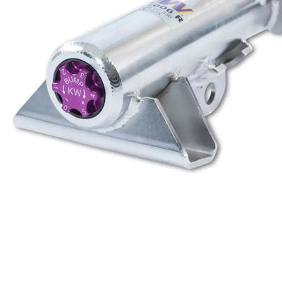 Silver metal shock absorber with purple adjustment knob for BMW M3 E36 Clubsport Kit