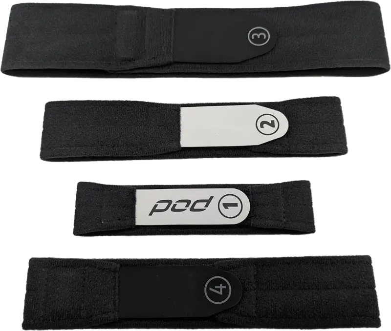 Kx 3.0 Strap Set Black Xl/2x - POD
