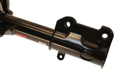 Black KYB Excel-G strut assembly for Ford Mustang 11-13 front suspension