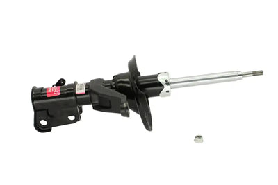Black and silver KYB Excel-G shocks for Honda Civic 2002-05 front right suspension