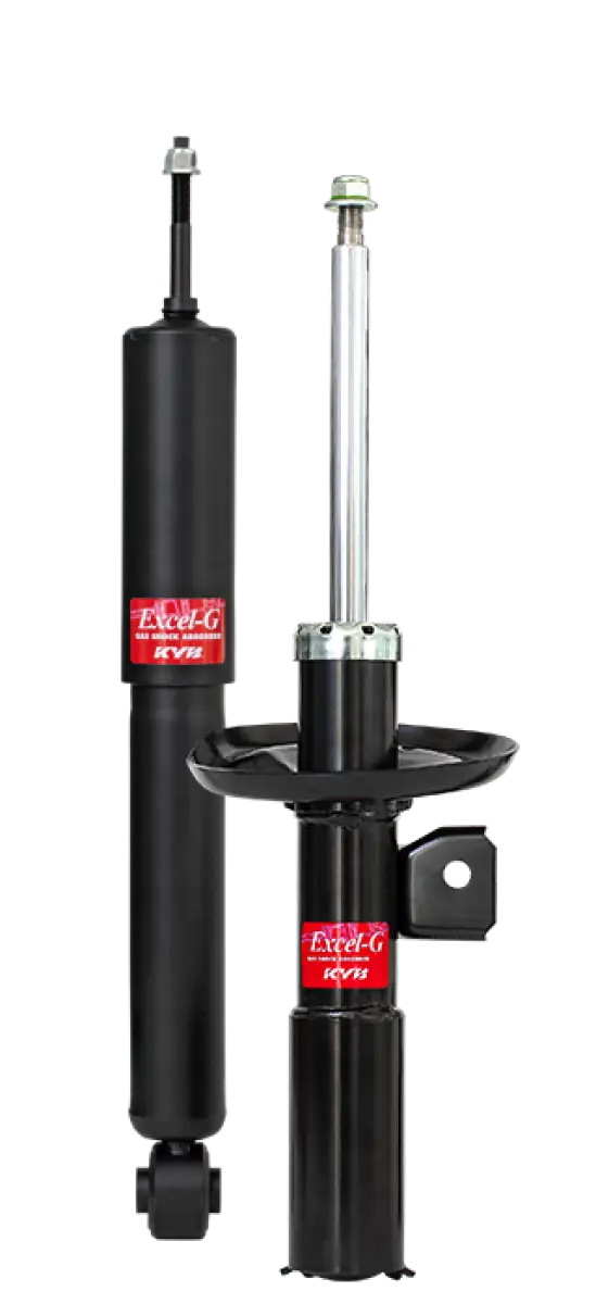 Black KYB shocks and struts strut plus for Subaru Impreza front left SR4688