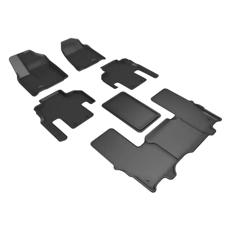 L1JP03301509 3D Maxpider Jeep Wagoneer 7 Seat 2022-2023 Kagu - Floor Mats