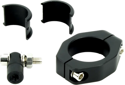 Aux Driving Lights Kit 1.25" Bar Mnt. White/Amber Pr - CYRON