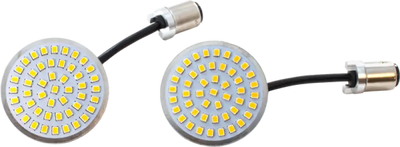 Letric Lighting Co LLC-B7SWA Bullet Style Led Insert 1157 Switchback White / Amber - Illumination
