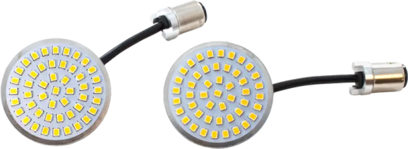 Letric Lighting Co LLC-B7SWA Bullet Style Led Insert 1157 Switchback White / Amber - Illumination
