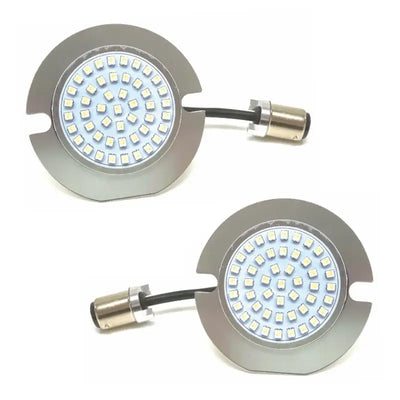 Letric Lighting Co LLC-FLI-6R Flat Lense Led Insert 1156 Red - Illumination