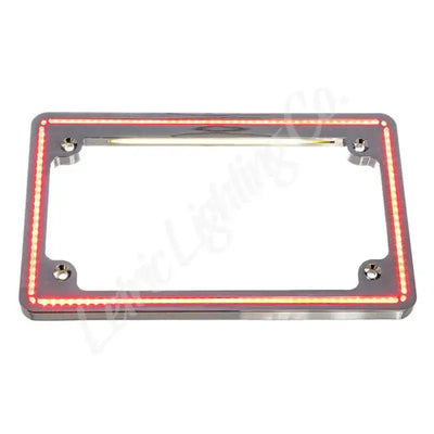 Letric Lighting Perfect Plate Light Lp Frm Chr - RV and Auto Parts
