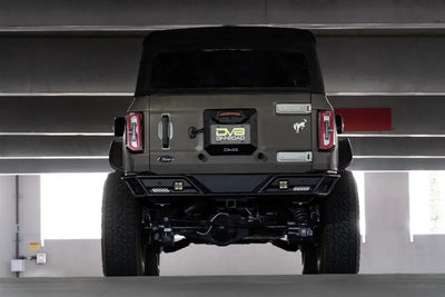 License Plate Relocation Kit Relocates To OEM Spare Tire Location Once Removed; Retains Light mount/ Back-up Camera