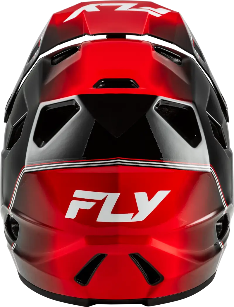 Rayce Repeat Bicycle Helmet Black/Red Xs - FLY RACING