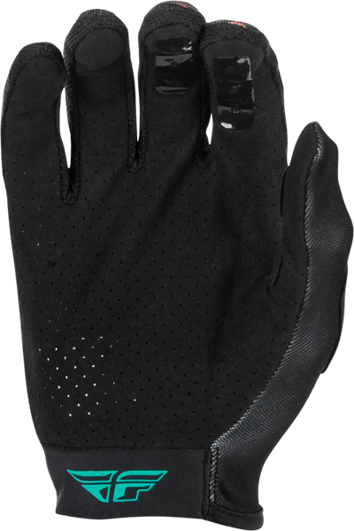 Lite Americana Gloves Black/Red/Gold Lg - FLY RACING