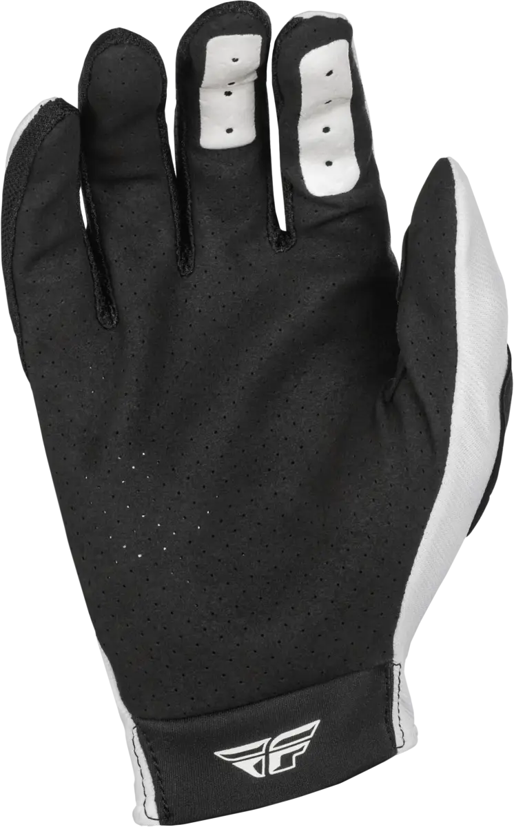 Lite Gloves White/Black Md