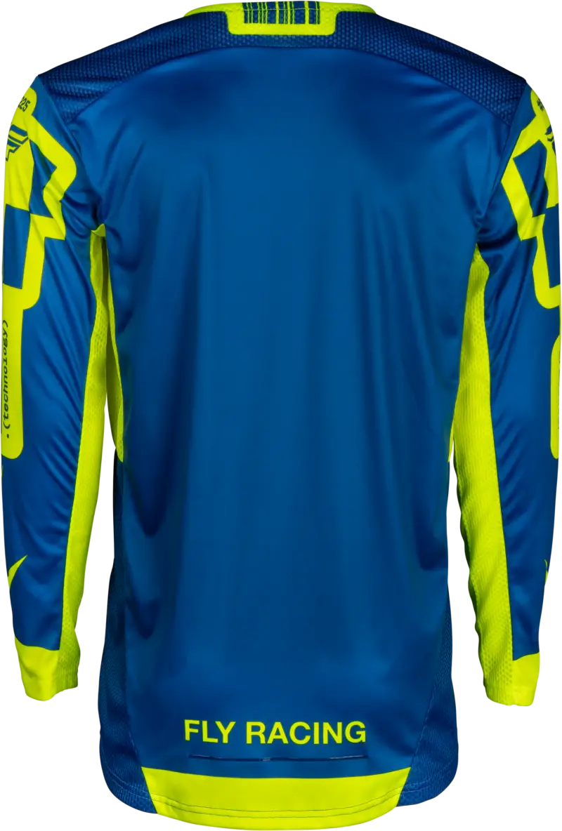 Lite Lancer Jersey Navy/Hi Vis Md - FLY RACING