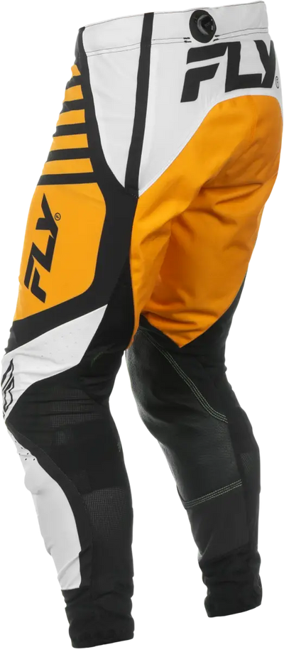 Motocross riding pants Lite Pants in White Black Mustard for powersports fans