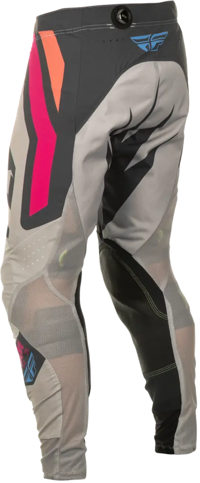 Lite Vice Pants Light Grey/Pink/Coral Sz 28