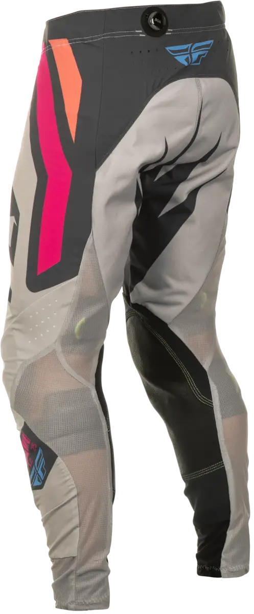 Lite Vice Pants Light Grey/Pink/Coral Sz 28