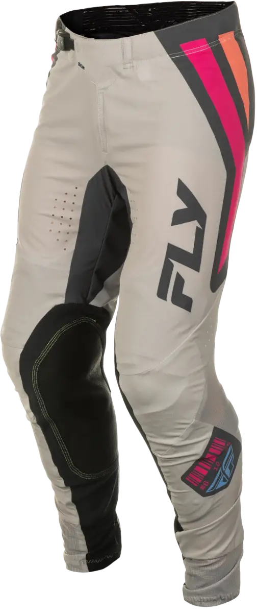 Lite Vice Pants Light Grey/Pink/Coral Sz 28