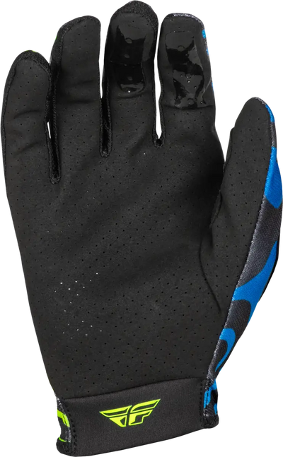 Lite Zen Gloves Black/Blue/Hi Vis Lg