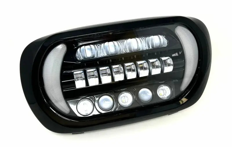 LLC-3ERA-TS Letric Lighting Co Shartooth Intergrated Led Headlight `00-13 Fltr - RV and Auto Parts