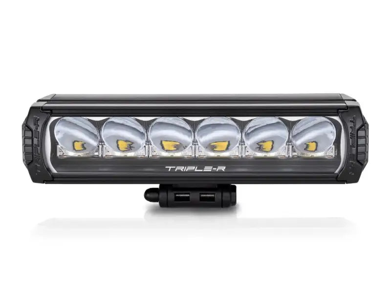Sleek black LR6-PL-B Triplerlight LR-850 12.7-inch LED bar with triple-R LEDs
