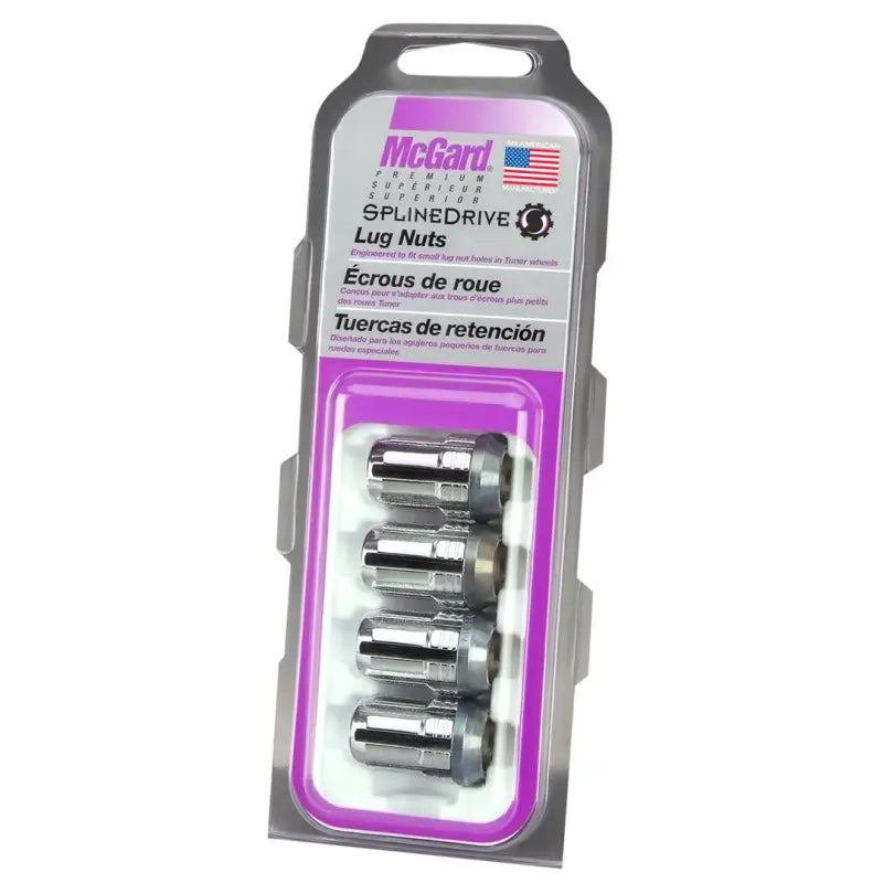 Lug Nut 12 Millimeter X 1.25 Thread Size; Conical Seat; Acorn Lug; Use With Alloy Wheels Only; 1.24 Inch Overall