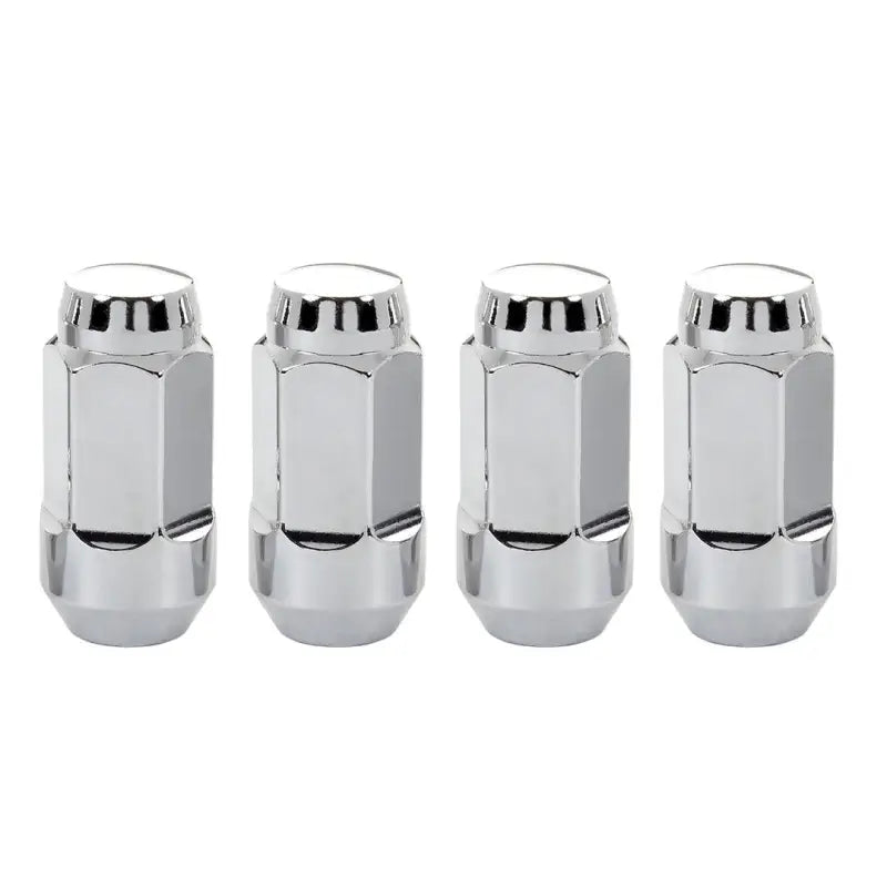 Lug Nut 14 Millimeter X 1.5 Thread Size; Conical Seat; Bulge Lug; Use With Steel/ Aluminum Wheels; 1.945 Inch Overall
