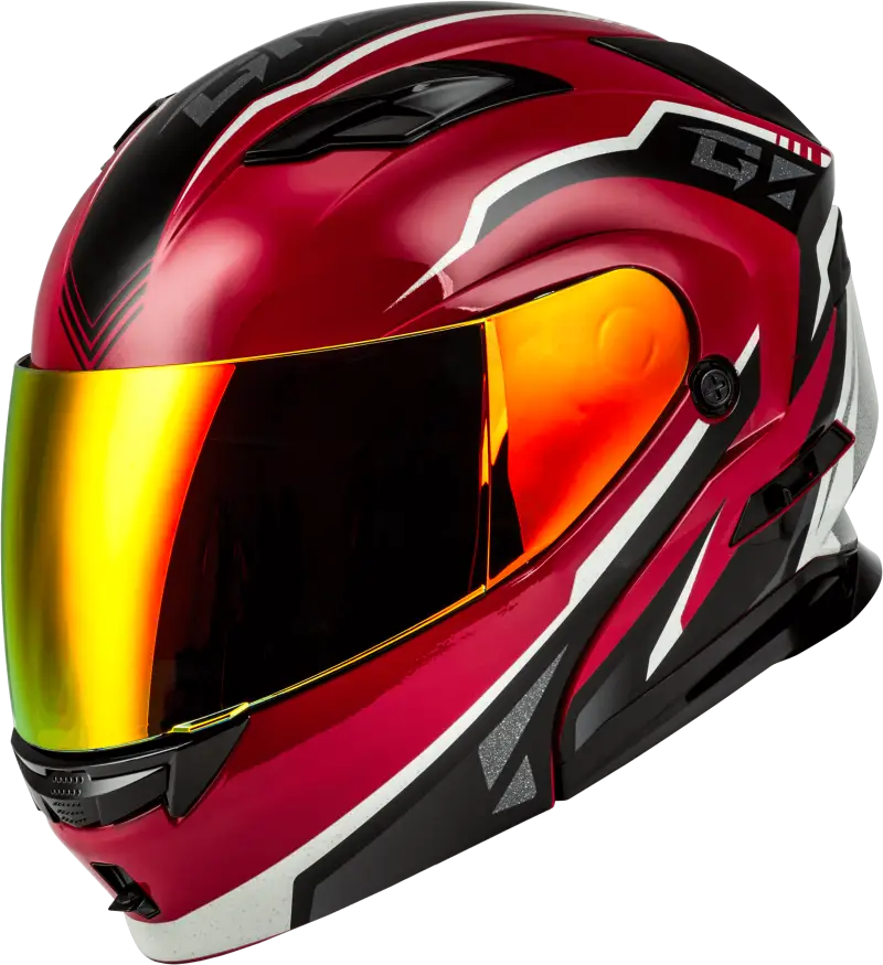 M10138379 Gmax Md-01 Volta Helmet Red Metallic 3X - RV and Auto Parts