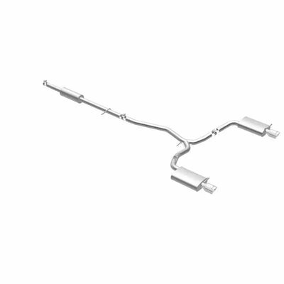 MagnaFlow 11-13 Ford Explorer V6 3.5L SS Catback Exhaust Dual Split Rear Exit w/ 3.5in SS Tips 