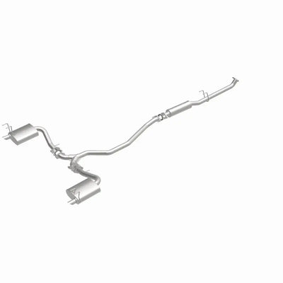 Polished Magnaflow cat-back exhaust for 2022+ Honda Civic Sport 1.5L hatchback