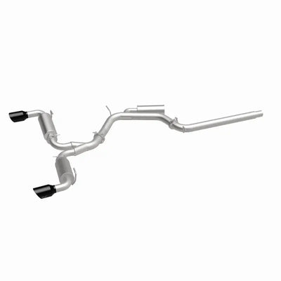 GTI Neo cat-back exhaust in black chrome with stainless steel tips