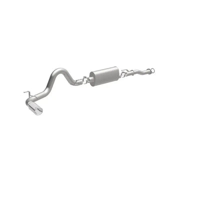MagnaFlow Cat-Back 2016 Toyota Tacoma 3.5L V6 SS 3in Single Pass Side Exit Rear 4in Tip - Truck & Automotive