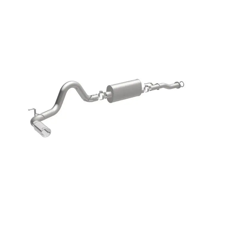 MagnaFlow Cat-Back 2016 Toyota Tacoma 3.5L V6 SS 3in Single Pass Side Exit Rear 4in Tip - Truck & Automotive